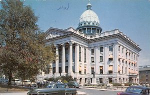 Scene of Passaic County Court House Situated in Heart of City - Paterson, New...