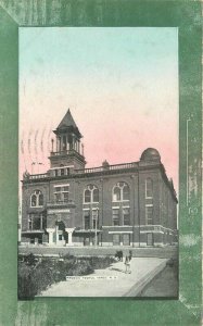 Fargo North Dakota Masonic Temple Frame like 1911 Postcard 21-6391