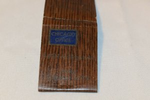 Leon C. Hauser Jr. Chicago Office Universal Match Corp. 20 Strike Matchbook