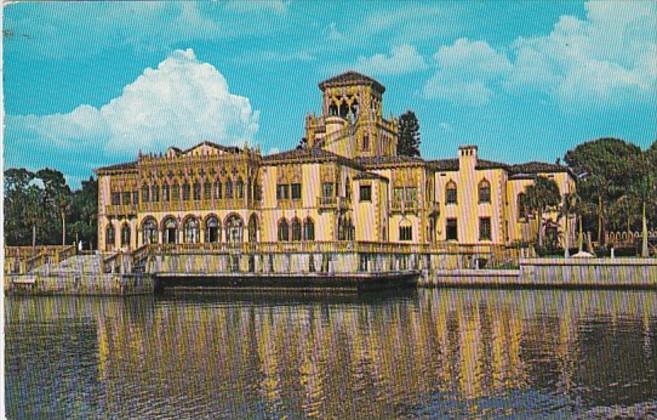 Florida Sarasota John Ringling Residence From Sarasota Bay