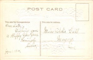 Best Wishes Writing on back 