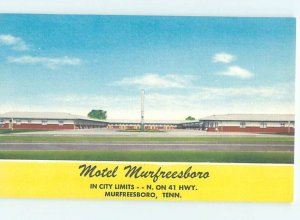 Linen MOTEL SCENE Murfreesboro Tennessee TN AD9800