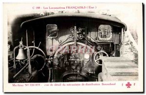 Postcard Old Train Locomotive Machine 030 858 View detail of Bonnefond distri...