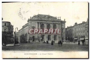 Old Postcard MONTPELLIER The Grand Theater
