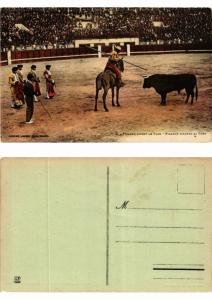 CPA Bullfighting - Picador Citant le Toro (776171)