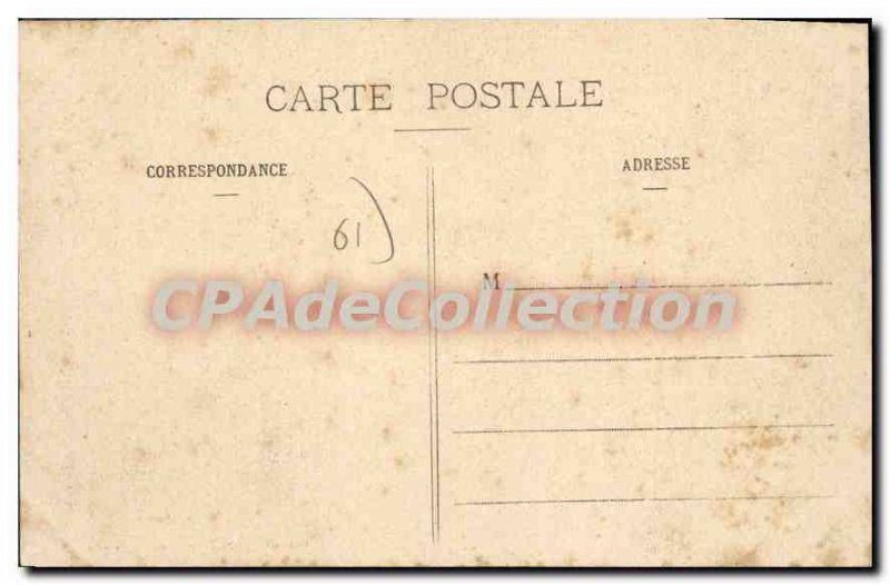 Old Postcard Alencon Panoramic