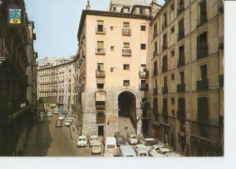 Postal 036907 : Madrid. Arco de Cuchilleros