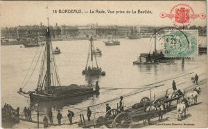 CPA BORDEAUX - La Rade Vue prise de la Bastide (140071)