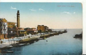 Egypt Postcard -  Port Said - The Quay - Ref TZ7402