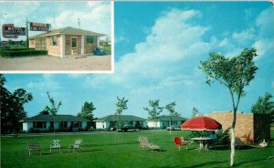 Dyer, Indiana - Stay at the Motel Breezy Point on Rt. 41 - c1950