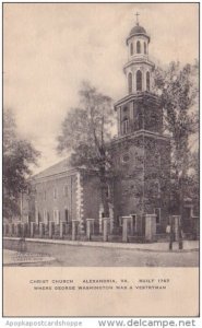 Christ Church Alexandria Virginia Albertype 1929