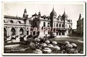 Old Postcard Monte Carlo Casino Square