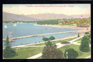 British Columbia VANCOUVER Kitsilano Beach & Swimming Pool pm1949