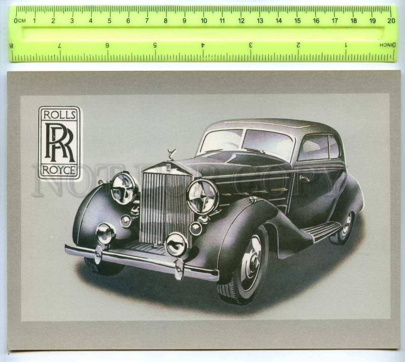 255501 LATVIA Tseplevich Retro car Rolls-Royce Wraith