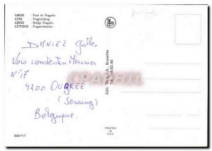 Modern Postcard Liege Bridge Fragnee