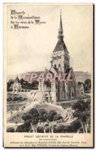 Old Postcard Project Definitive De La Chapelle Dormans