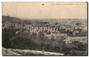 Old Postcard Creil Vue Generale