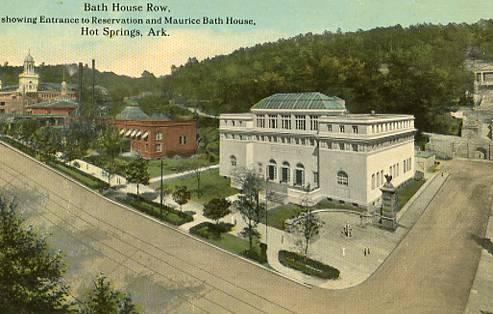 AR - Hot Springs. Bath House Row