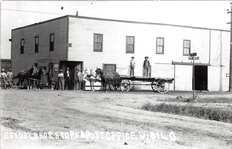 Ohio c1980 REPRINT Postcard Real Photo RPPC VIGIL Strongsville SEIDEL BROS STORE