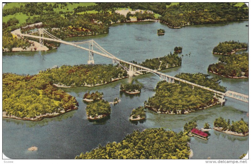 The Thousand Islands International Bridge, Canadian Section, Canada, 40-60s