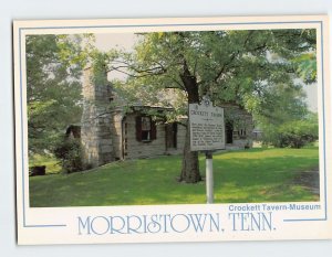 Postcard Crockett Tavern Museum Morristown Tennessee USA