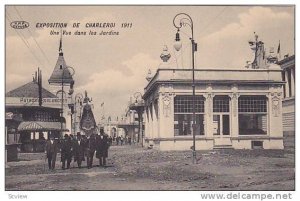 Exposition De Charleroi 1911; Une Vue Dans Les Jardins, Belgium, 1910s