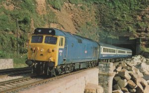 Agincourt 50 Class Train no 50013 Paddington Station Postcard