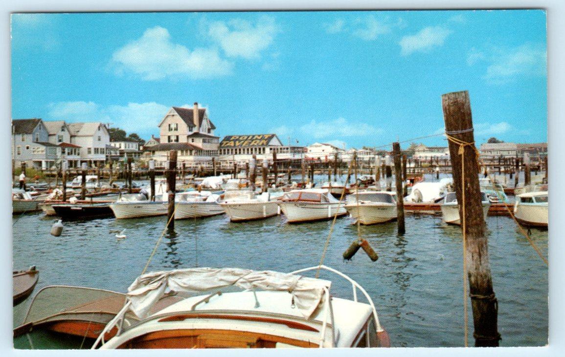 2 Postcards SOMERS POINT, New Jersey NJ DOCKS & SOMERS MANSION