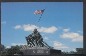 America Postcard - IWO Jima Statue, Marine Corps Memorial, Arlington   RS11581