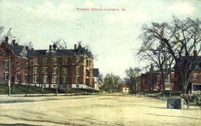 Hospital Square in Lewiston, Maine