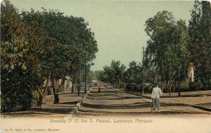 Avenida D' El rio D. Manuel, Lourenco Marques Undivided Back Postcard