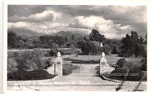 Jennie E Davis Memorial Park - Redlands, CA