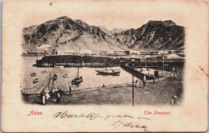 Yemen Aden The Crescent Vintage Postcard C127