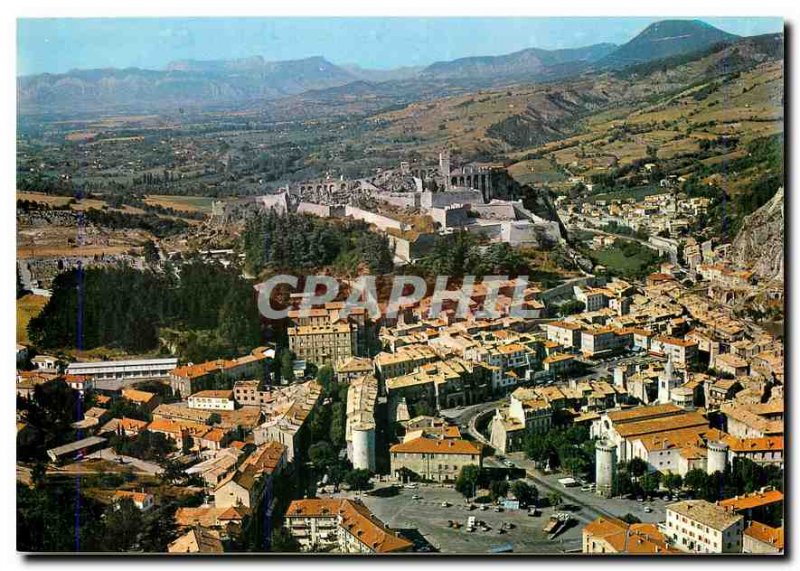 Modern Postcard Sisteron Alpes de Haute Provence The city dominated by the Ci...