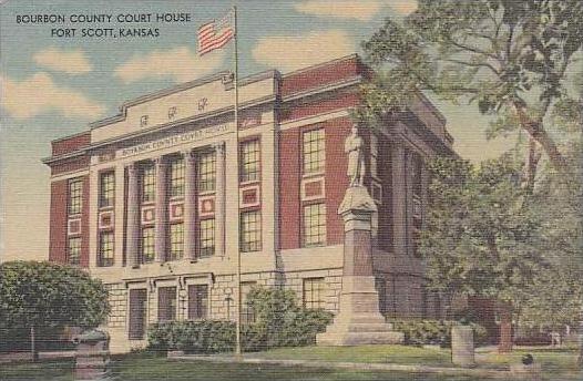 Kansas Fort Scott Bourbon County Court House