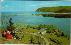 Postcard PEOPLE SCENE Cape Breton Nova Scotia NS AK2342