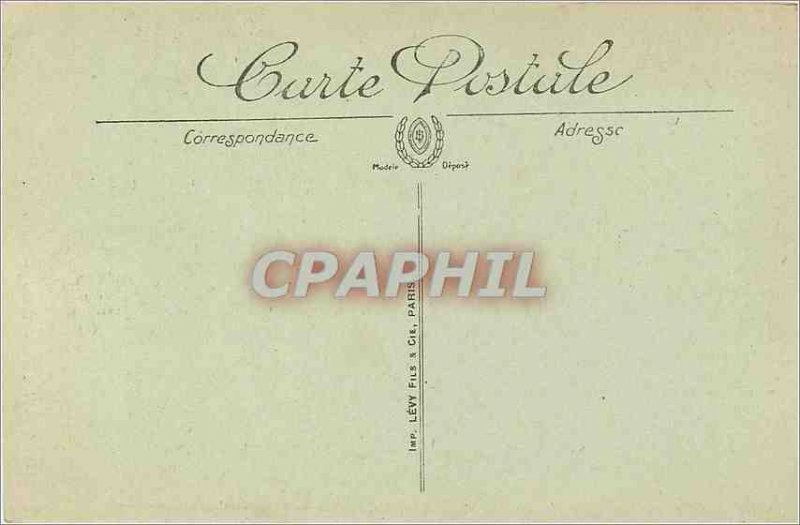 Old Postcard Mulhouse Protestant church