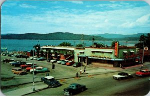 Templins Grill Vintage Postcard Coeur d'Alene Idaho Restaurant Exterior View