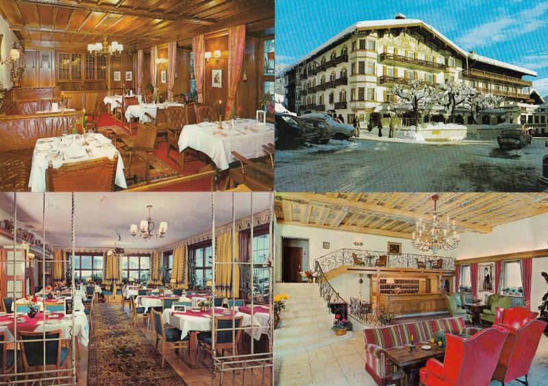 Hotel Unterwirt Reit im Winkl 4x 1980s Postcard s