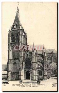 Arques la Bataille - L & # 39 Old Church Postcard