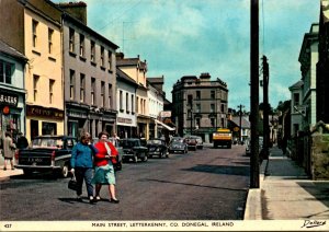 Ireland Co Donegal Letterkenny Main Street