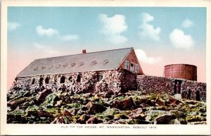 Old Tip Top House Mount Washington White Mountains NH UNP WB Postcard L10