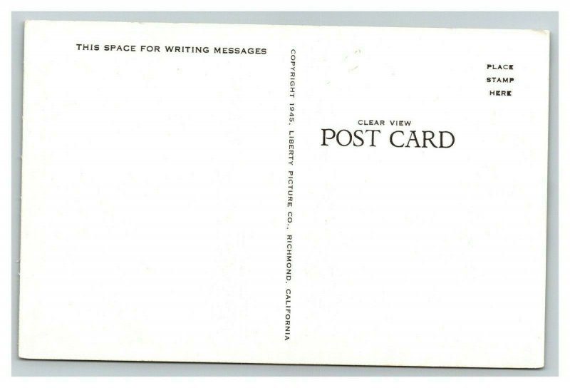 Vintage 1940's Photo Postcard WW2 Amphibious Group Command Ship