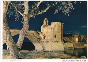 France Avignon Le Pont Saint Benezet et la Chapelle Saint Nicolas