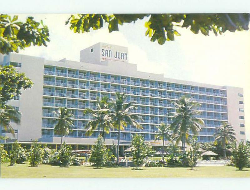 Unused Pre-1980 SAN JUAN INTERCONTINENTAL HOTEL San Juan Puerto Rico PR hr3392