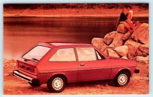 Car Advertising 1978 FORD FIESTA GHIA ~ Champaign IL University Ford  Postcard