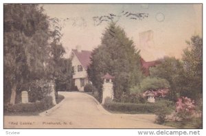 Hand-colored, Red Gables Pinehurst, North Carolina, 00-10s