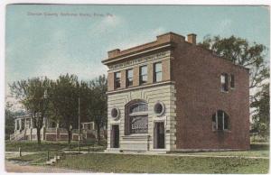 Clarion County National Bank Knox Pennsylvania 1910c postcard