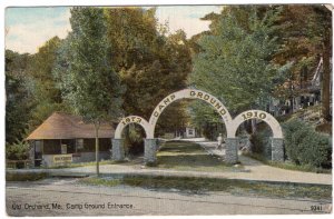 Old Orchard, Me, Camp Ground Entrance