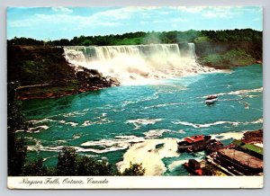 Maid of The Mist at Niagara Falls in Canada 4x6 VINTAGE Postcard 0314